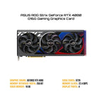 ASUS ROG Strix GeForce RTX 4080 O16G Gaming Graphics Card