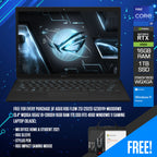 Asus ROG Flow Z13 (2023) GZ301VV-MU008WS Gaming Laptop (Black) | 13.4" 2560 x 1600 WQXGA | 165HZ | I9-13900H | 1TB SSD | 16GB RAM | RTX 4060 | Windows 11 Home | MS Office Home & Student 2021 | ROG Flow Sleeve (2022) | Stylus Pen | ROG Impact Gaming Mouse