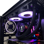 Ultra Razer Tomahawk gaming desktop in a black mid-tower case with green Razer logo, visible RGB fans, GeForce RTX 4080, 32GB RAM, 1TB SSD, 1TB HDD, and Windows 11 Home callouts