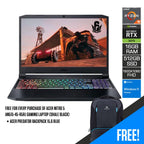 Acer Nitro 5 AN515-45 Gaming Laptop + Predator Backpack | Ryzen 9 5900HX | RTX 3070 8GB | 16GB RAM | 512GB SSD | 144Hz FHD | Windows 11