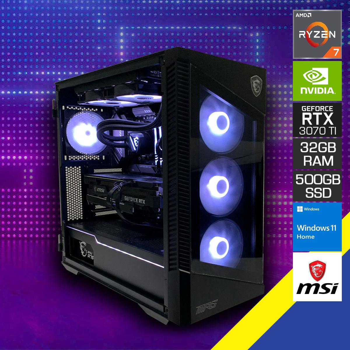 MPG V100R Gaming PC – Ryzen 7 5700X, RTX 3070 Ti