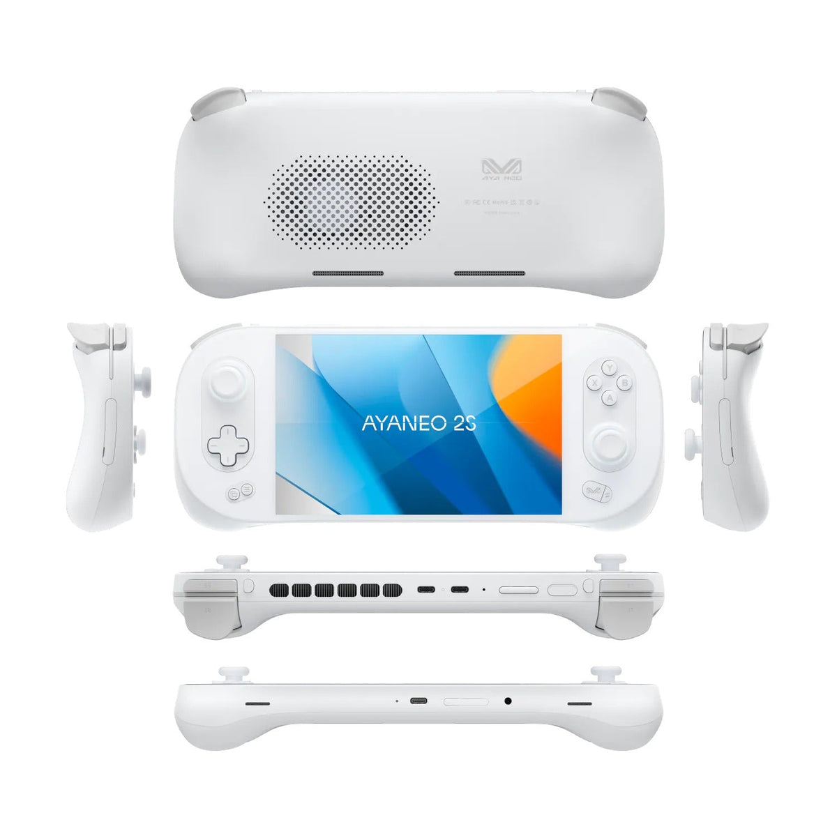 Ayaneo 2S AMD Ryzen 7 7840U 32GB RAM 2TB SSD Handheld PC Gaming Console (Sky White)