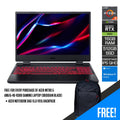 Acer Nitro 5 AN515-46-R3BB Gaming Laptop (Obsidian Black) | 15.6” QHD IPS 2560 x 1440 | Ryzen 5 6600H | 16GB RAM | 512GB SSD | RTX 3060 | Windows 11 Home | Acer Notebook Bag 15.6 VX15 Backpack