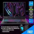 Acer Predator Helios Neo 16 PHN16-71-59F1 Gaming Laptop (Obsidian Black) | 16” FHD (1920x1080) 165Hz | i5 13500HX | 8GB RAM | 512GB SSD | RTX 4050 | Windows 11 Home | Predator Backpack | Predator Gaming Chair LK-8103A