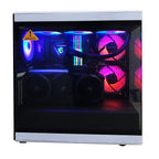Optima Y40 Gaming PC showing installed 32GB RAM modules on motherboard