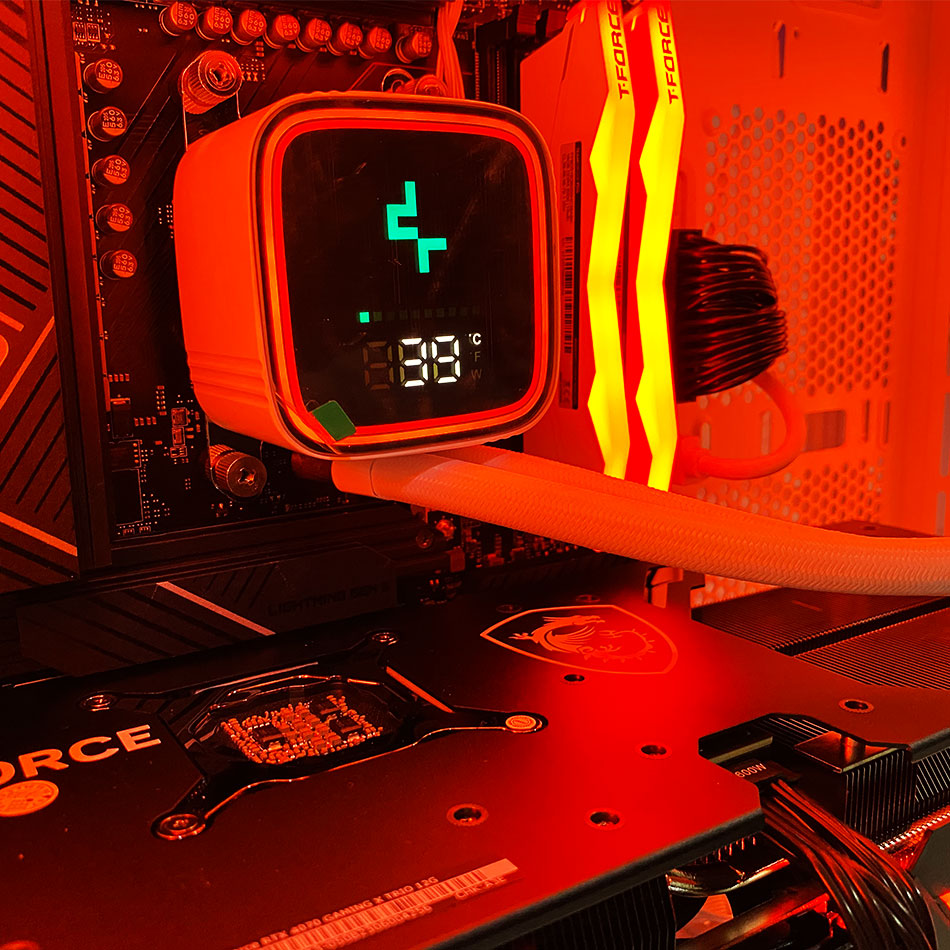 VELOX 100R Gaming Desktop PC – Ryzen 7 7700X, RTX 4070, 32GB DDR5