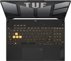 Asus TUF Gaming F15 FX507VU4-LP077W Gaming Laptop (Mecha Gray) | 15.6” FHD 144Hz (1920x1080) | i7-13700H | 8GB RAM | 512GB SSD | RTX 4050 | Windows 11 Home | TUF Gaming VP4700 Backpack