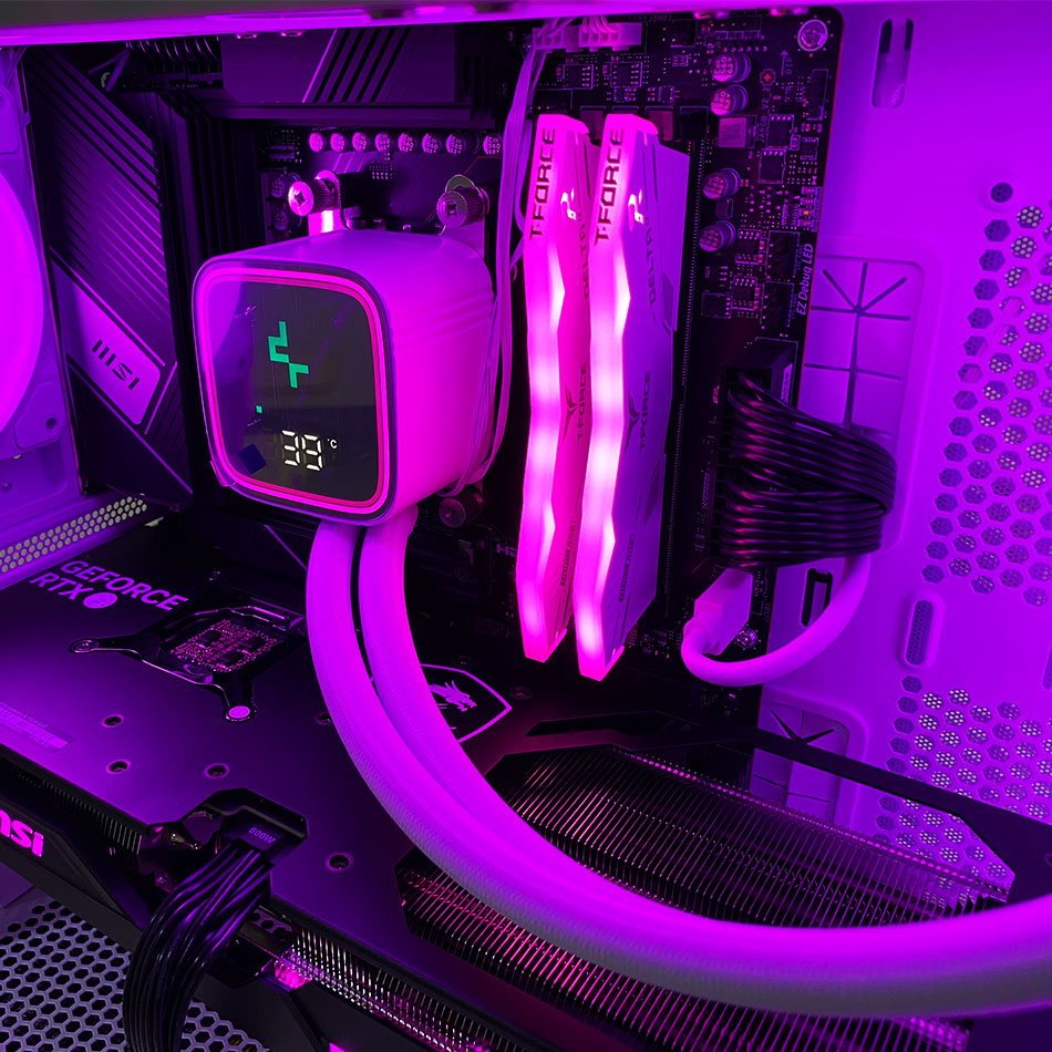 VELOX 100R Gaming Desktop PC – Ryzen 7 7700X, RTX 4070, 32GB DDR5