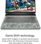 Dell G15 5520 Gaming Laptop (Specter Green With Camouflage) | 15.6” FHD | i7-12700H | 16GB RAM | 512GB SSD | RTX 3050 Ti | Windows 11 Home | MS Office H&S 2021 | Gaming Backpack 17-GM1720PM