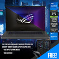 Asus ROG Zephyrus G16 GU603VV-N3089W Gaming Laptop (Eclipse Grey) | 16" FHD+ (1920X1200) 165HZ | I7-13620H | 16GB RAM  | 512GB SSD | RTX 4060 | Windows 11 Home  | ROG Backpack | ROG Impact Gaming Mouse