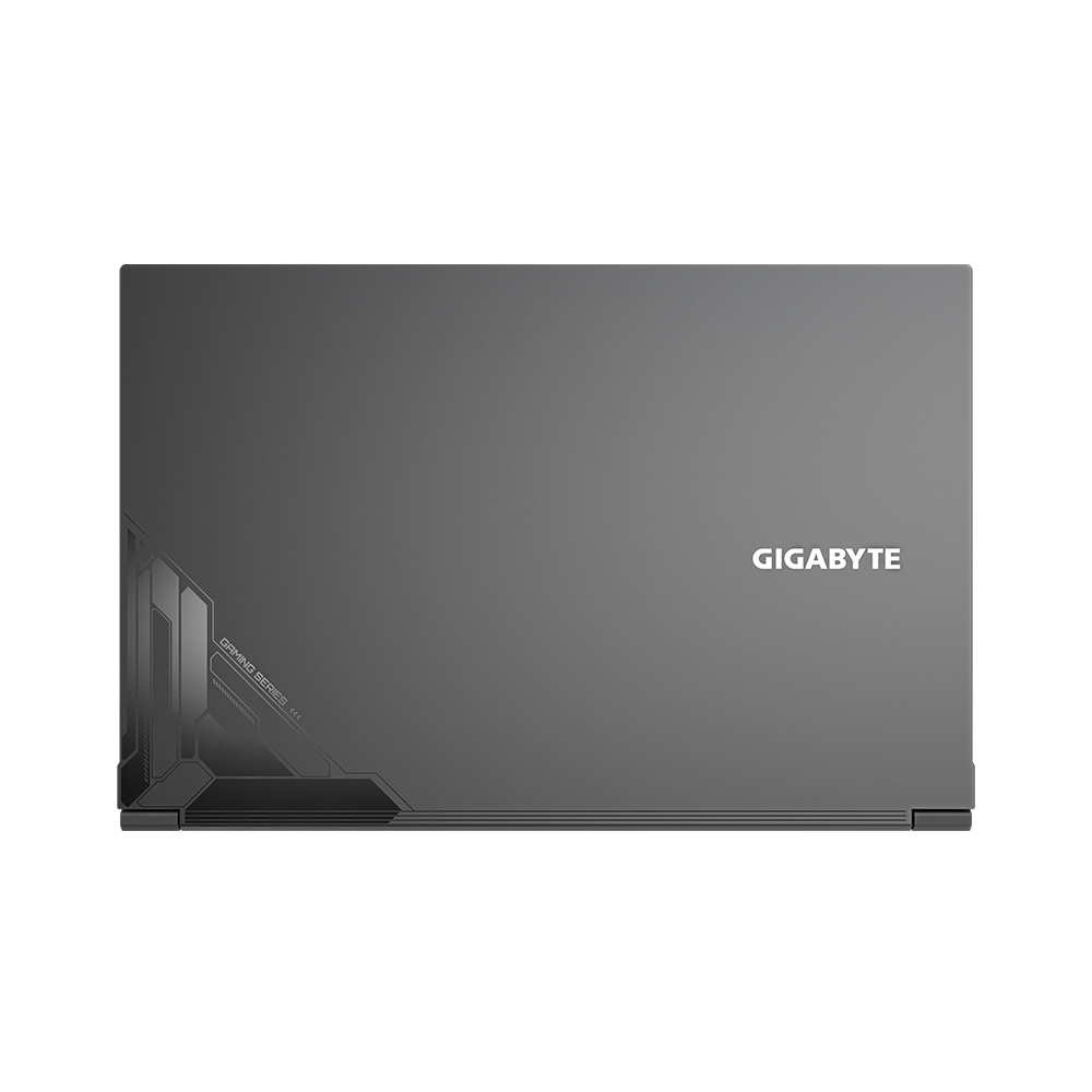 Gigabyte G5 KF5 15.6-inch gaming laptop with Intel Core i7, GeForce RTX 4060, 144Hz FHD display, illuminated full-size keyboard, and included Gigabyte GBP57S gaming backpack