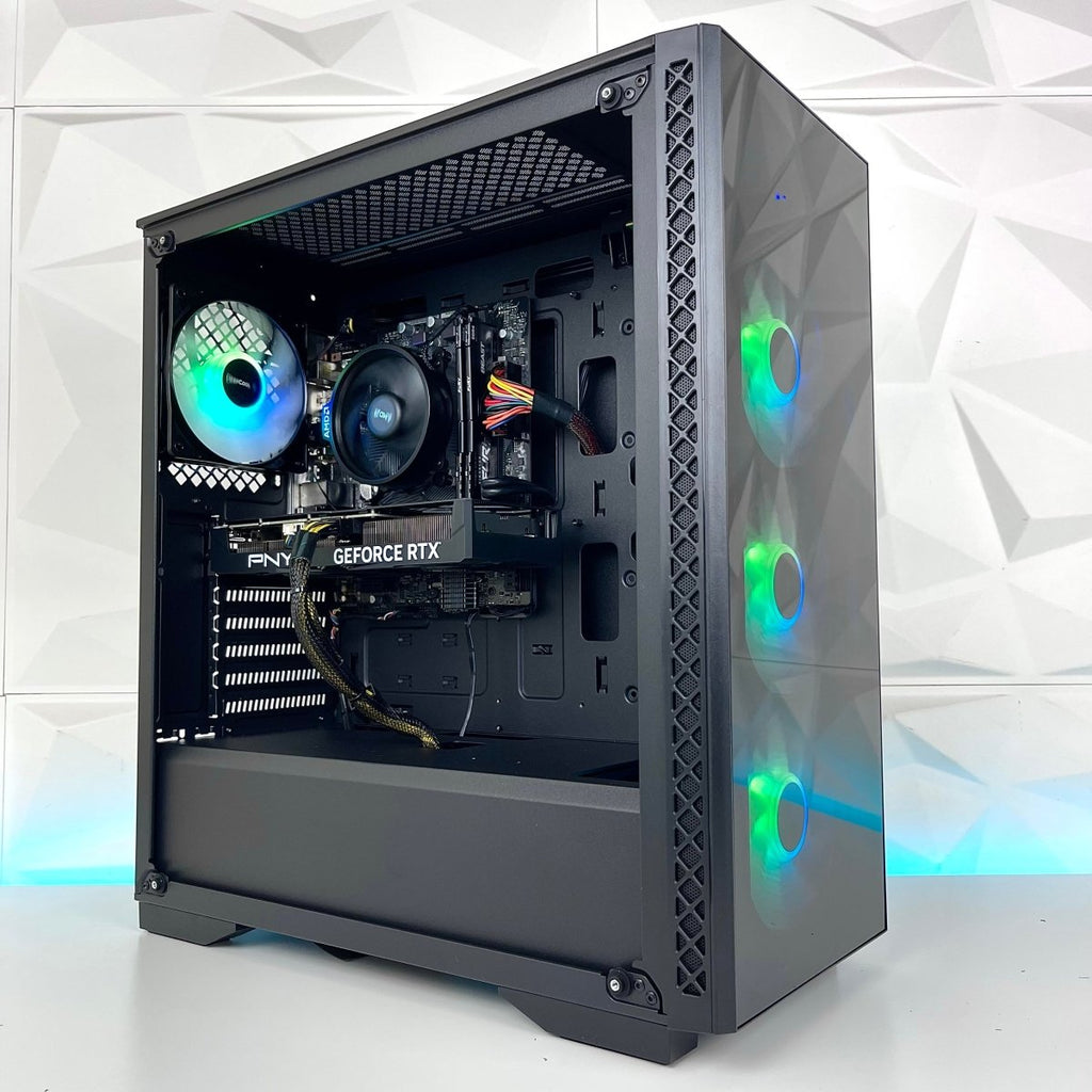 IGaming Ryzen 5 | RTX 4060 Ti / 4070 Super Prebuilt Gaming PC | Darkfire Vortex