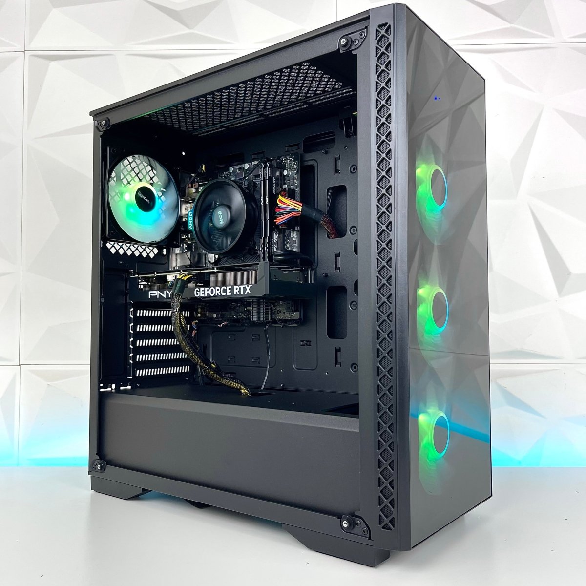 IGaming Ryzen 5 | RTX 4060 Ti / 4070 Super Prebuilt Gaming PC | Darkfire Vortex