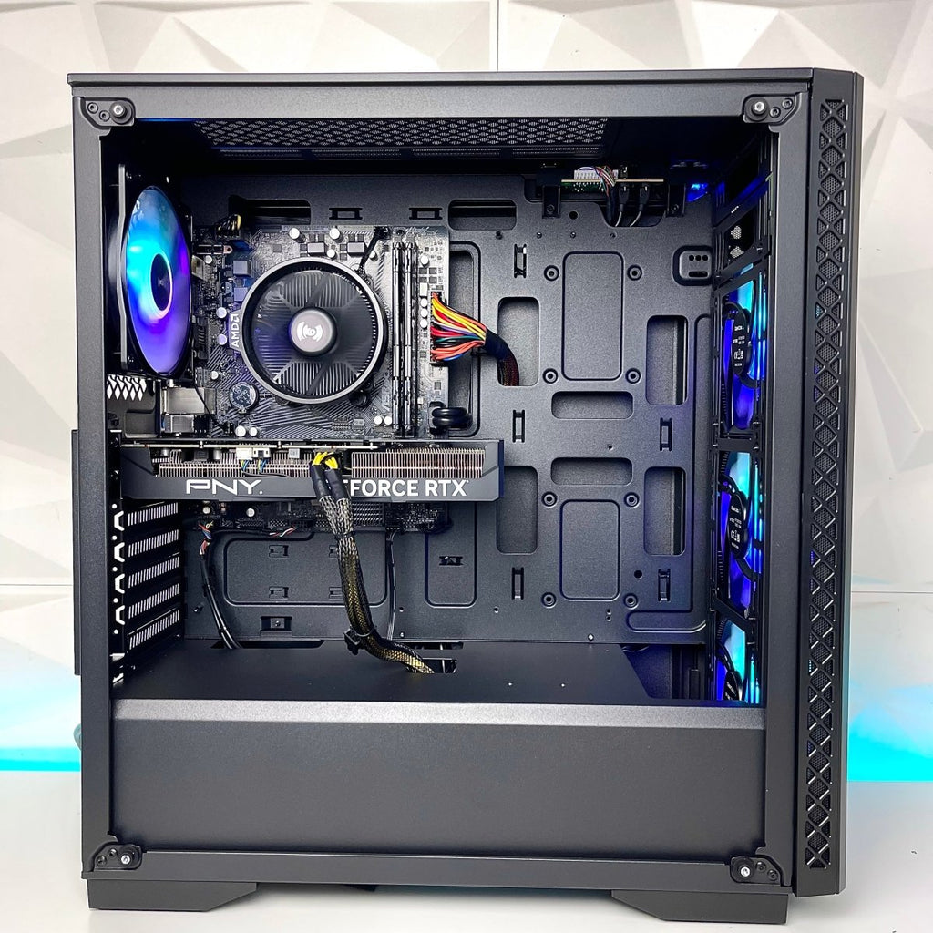 IGaming Ryzen 5 | RTX 4060 Ti / 4070 Super Prebuilt Gaming PC | Darkfire Vortex
