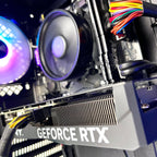 IGaming Ryzen 5 | RTX 4060 Ti / 4070 Super Prebuilt Gaming PC | Darkfire Vortex