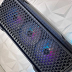Ryvenit RTX 4070S gaming PC cooling system and airflow design for VR ready performance