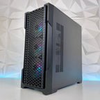 Ryvenit gaming PC internal view highlighting Ryzen 5 7600 CPU and DDR5 memory
