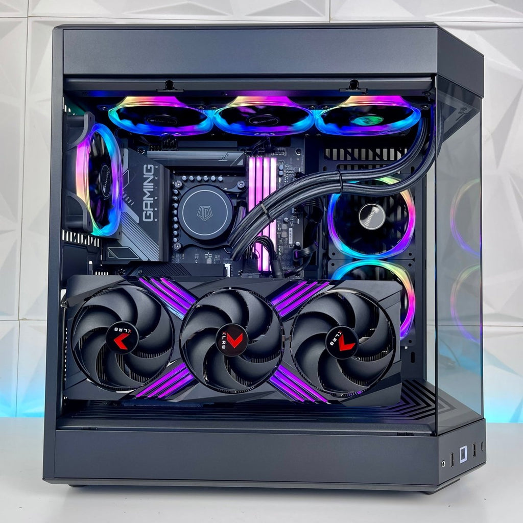 IGaming Core i5/i7 14700KF | RTX 4060 Ti-4070 Ti super | 32GB DDR5 Ram | Hyte 60 Pro Black