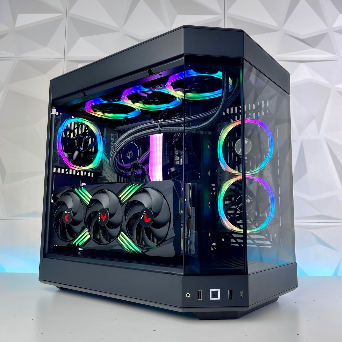 IGaming Core i5/i7 14700KF | RTX 4060 Ti-4070 Ti super | 32GB DDR5 Ram | Hyte 60 Pro Black