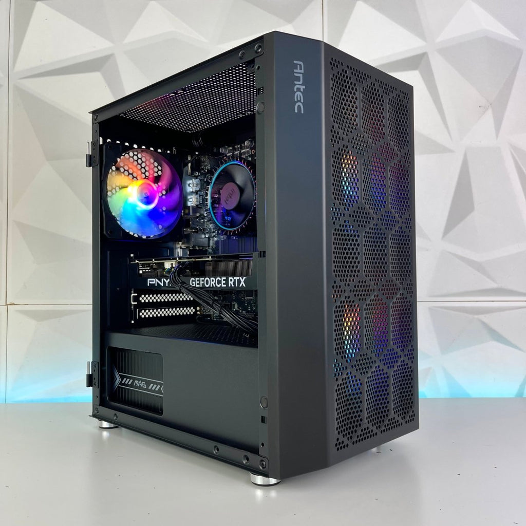 AMD Ryzen 5 5600, RTX 4070 Super, 16GB DDR4, 1TB SSD – Dark Phantom Case