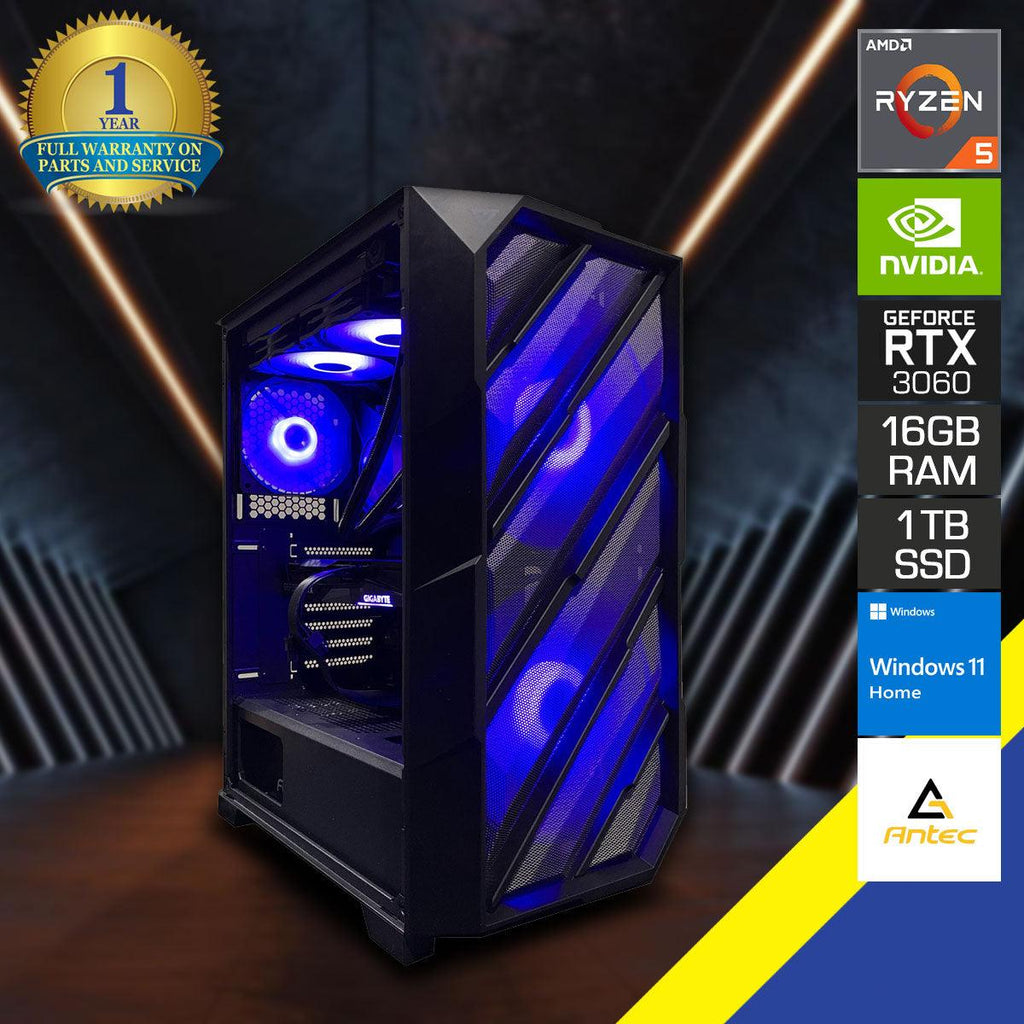 Sophos NX700 Gaming PC | RYZEN 5 5600X  | 16 GB DDR4 | 1 TB SSD | RTX 3060 | Windows 11 Home