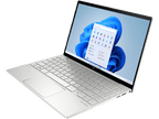 HP Envy 13-BA1522TX Laptop (Natural Silver) | 13.3”  FHD | i7-1165G7  | 16 GB DDR4 | 512 GB SSD | MX450 | Windows 11 Home | MS Office Home & Student 2021 | HP Prelude 15.6” Topload Bag