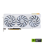 Asus TUF Geforce RTX 4070 Ti OC 12GB GDDR6X Gaming Graphics Card (White)