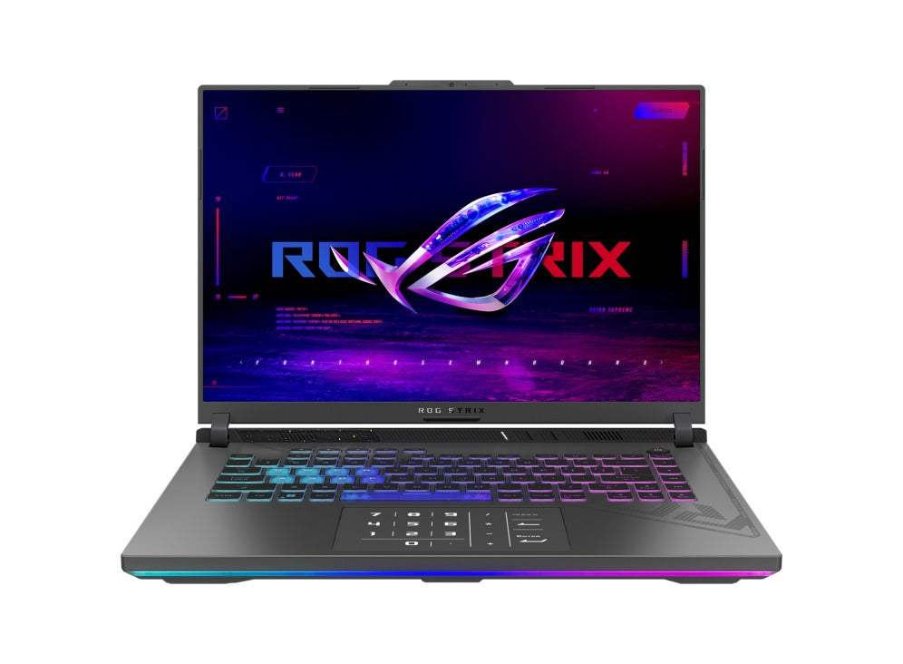 Asus ROG Strix G16 G614JV-N3100W Gaming Laptop (Eclipse Gray) | 16" FHD+ (1920 x 1200, WUXGA) | i7-13650HX | 16GB RAM | 1TB SSD | RTX 4060 |Windows 11 Home | ROG Backpack | ROG Impact Gaming Mouse