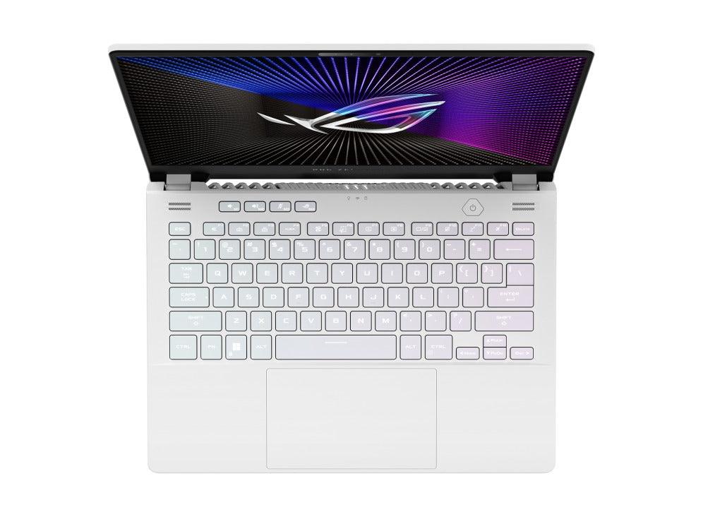 Asus ROG Zephyrus G14 GA402RJ-L8035WS Gaming Laptop (Moonlight White Anime Matrix) | 14" QHD | Ryzen™ 9 6900HS | 16GB RAM DDR5 | 1TB M.2 SSD | RX 6700S | Windows 11 Home | MS Office H&S 2021 | G14 Sleeve (2022) | ROG Impact Mouse