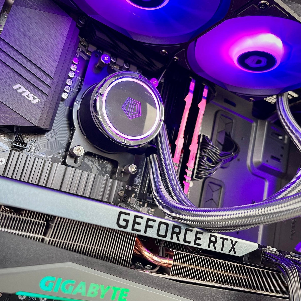 IGaming Intel Core 14600KF/14700KF | RTX 4060-4070 Ti super | Black Crystal R1