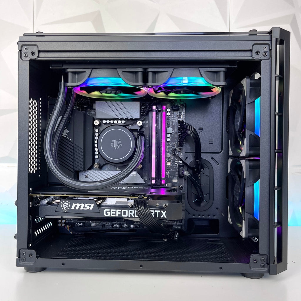 IGaming Intel Core i5/i7 14700KF | RTX 4060Ti/4070S | Crystal 280x Black