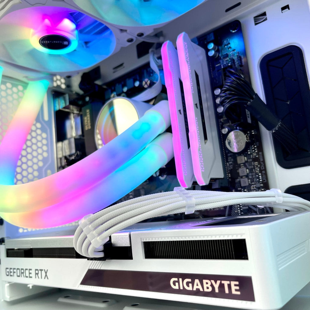 IGaming Intel Core i5 | RTX 4060/4060 Ti | TD300 Crystal White
