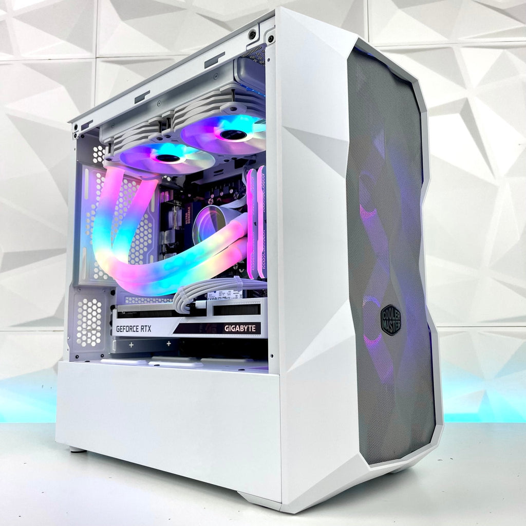 IGaming Intel Core i5 | RTX 4060/4060 Ti | TD300 Crystal White
