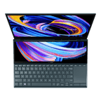 Asus Zenbook Duo 14 UX482EAR-HY341WS Touchscreen Laptop (Celestial Blue) | 14" FHD |  i5-1155G7 | 16GB LPDDR4X | 512GB SSD | Iris Xᵉ Graphics | Windows 11 Home | MS Office H&S 2021 | Sleeve | Stand | Stylus Pen