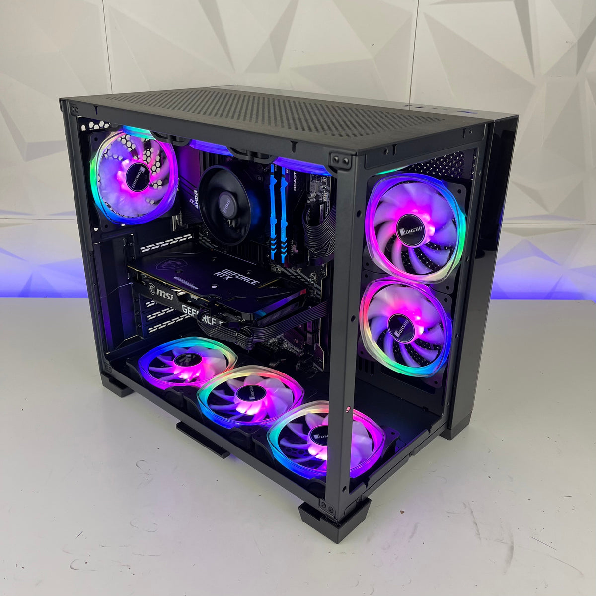 I Gaming Computer | RTX 4060/ RTX 4060 Ti | AMD Ryzen 5 | SP8 Crystal