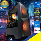 Forge 100R Gaming PC, i7-13700F, RTX 4070, 32GB RAM, 1TB SSD