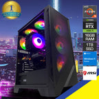 Aurora Forge 120A Gaming PC – Ryzen 5 7500F, RTX 4060 Ti, 16GB RAM, 1TB SSD