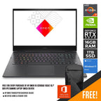 HP OMEN 16-C0168AX GAMING LAPTOP (MICA SILVER) | 16.1" QHD | Ryzen™ 7 5800H | 16GB DDR4 | 1TB SSD | RTX 3070 | WIN11 + MS OFFICE HOME & STUDENT 2019 W/ FREE HP OMEN TRANSCEPTOR BACKPACK (BLACK)