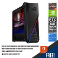 ASUS ROG STRIX G15DK-R5800X003WS AMD R7-5800X 16GB RAM 1TB HDD+512GB SSD NV RTX3060 TOWER GAMING DESKTOP (STAR BLACK) + MS OFFICE HOME & STUDENT 2021