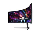 Samsung Odyssey Neo G9 (G95NC) LS57CG952NEXXP 57" 240Hz 1ms GTG 7680x2160 Dual UHD Quantum Mini-LED HDR 1000 Swivel, Tilt, Height-Adjust Curved Gaming Monitor + Samsung HW-B550 Soundbar (Black) Bundle