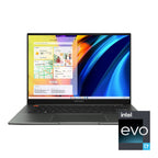 Asus Vivobook S 14X OLED S5402ZA-M9050WS Laptop (Midnight Black) | 14.5" (2880 x 1800) | i7 12700H | 16GB RAM DDR4 | 512 GB SSD | Intel Iris Xe Graphics | Windows 11 Home | MS Office Home & Student 2021 | Asus BP1504 Casual Backpack