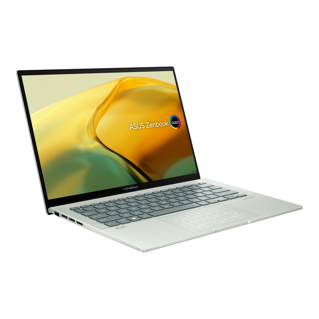 Asus Zenbook 14 OLED UX3402ZA-KM136WS Laptop (Aqua Celadon) | 14” 2.8K | i5-1240P | 16GB RAM | 512GB RAM | Intel Iris Xe Graphics | Windows 11 Home | MS Office H&S 2021 | Asus Sleeve