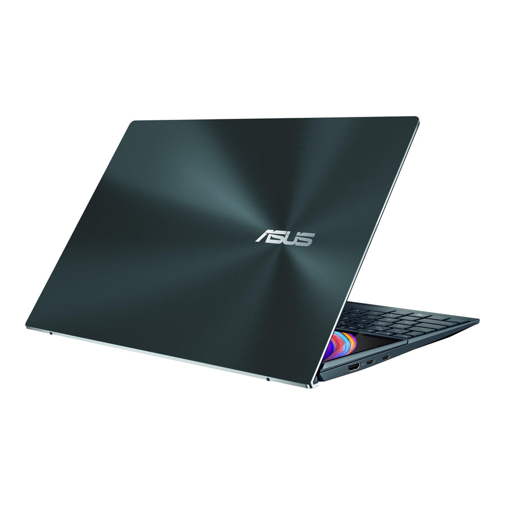 Asus Zenbook Duo 14 UX482EAR-HY341WS Touchscreen Laptop (Celestial Blue) | 14" FHD |  i5-1155G7 | 16GB LPDDR4X | 512GB SSD | Iris Xᵉ Graphics | Windows 11 Home | MS Office H&S 2021 | Sleeve | Stand | Stylus Pen