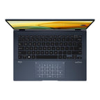 ASUS Zenbook 14 Oled UX3402ZA-KM064WS Laptop (Ponder Blue) | 14" 2.8K | i7-1260P | 16GB RAM | 512GB SSD | Intel Iris Xe | Windows 11 Home | MS Office Home & Student 2021 | ASUS Sleeve